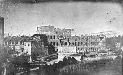 Rome, View from the Pavilion in the Orti Farnesi
