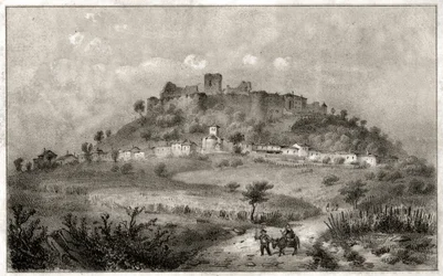 Ruins of the Castle of Preny, Lorraine