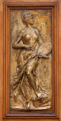 Sculpted Detail of La Villa Lumière, Evian, 2019