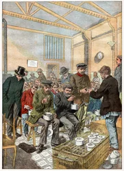 Soup Kitchen for Tramps in Paris