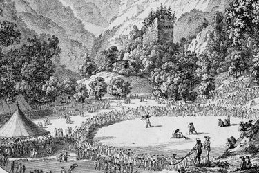 Switzerland Unspunnenfest 1805