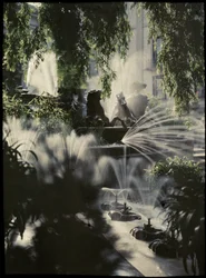 The Neptune Fountain, Cheltenham, c. 1910