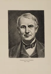 Thomas Alva Edison, American Inventor, Early 20th Century