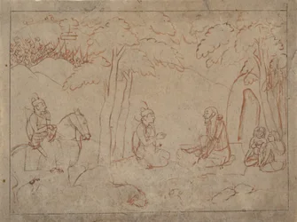 Rama and Lakshmana Visit the Hermitage of an Ascetic