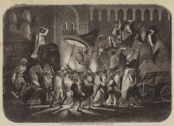 State Procession of the King of Delhi