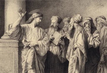 Jesus and the Scribes and Elders