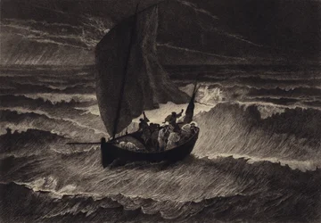 Jesus Asleep During the Tempest