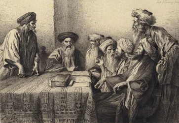 Judas Before the Sanhedrim