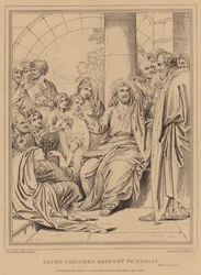 Young Children brought to Christ, Mark
