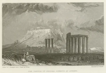 The Temple of Jupiter Olympus at Athens