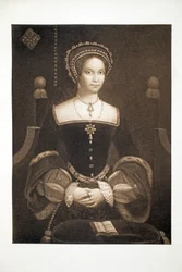 Princess Mary, later Queen Mary I, c.1537, pub. 1902