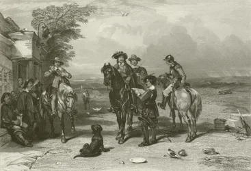 The King on His Journey to the Scots