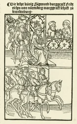 Investiture of Frederick I of the house of Hohenzollern as Margrave of Brandenburg, 1415
