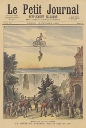 Recreation of Niagara Falls in a Performance of Le Pays d