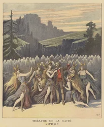 Rip, Operetta at the Theatre de la Gaite