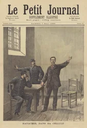 The French Anarchist Ravachol in His Prison Cell