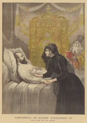 Tsar Alexander III of Russia on His Deathbed