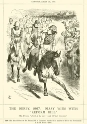 The Derby, 1867, Dizzy Wins with Reform Bill