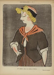 Mlle Sorel, Illustration for Le Rire