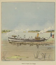 Steam Boat on the Ikopa