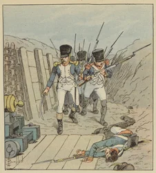 Captain de Chambure, the leader of this famous company, etc.