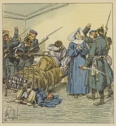 The Prussians at the Ambulance on Boulevard Negrier