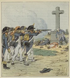 Three-quarters of the French nobility were thus destroyed