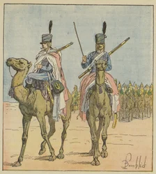 Napoleon created camel regiments