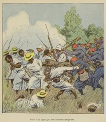 Capture of a Cannon by Malagasy Riflemen
