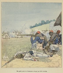 A Small Sakalaves Post Attacked by 500 Rebels