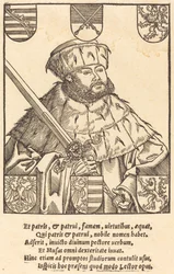 John Frederic the Magnanimous, in Electoral Robes (right)