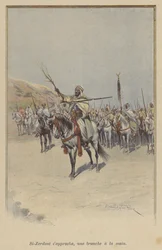 Si-Zerdout Approached, a Branch in His Hand