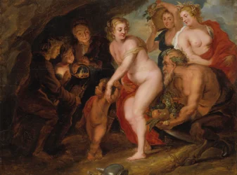 Without Ceres and Bacchus Venus would freeze, c. 1650