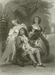 The Man Between Two Ages and His Two Mistresses