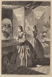 Any Thing for Me, If You Please? - Post Office of the Brooklyn Fair in Aid of the Sanitary Commission