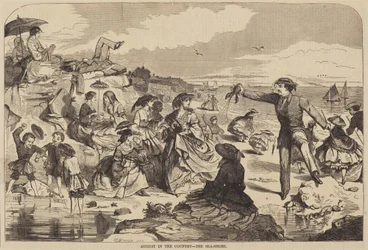 August in the Country - The Sea Shore