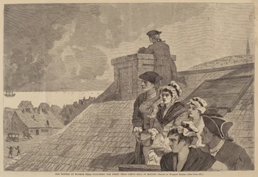 The Battle of Bunker-Hill - Watching the Fight from Copp