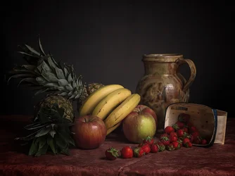 Rustic Fruit Still Life