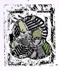 Striped Abstract Pattern