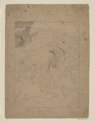 Abhisarika Nayika (Heroine Braving the Night)