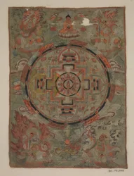 Buddha Surrounded By Bodhisattvas