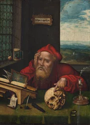 Saint Jerome in His Study