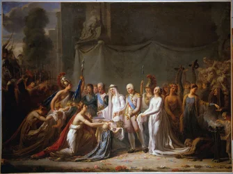 Allegory of the Entry of Louis XVIII into Paris, May 3, 1814
