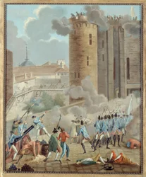 Storming of the Bastille, July 14, 1789 (P742)