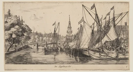 The Apple Market, from Views of Amsterdam