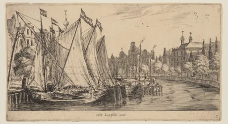 The Leytsche Ferry, from Views of Amsterdam