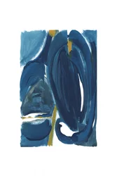 Abstract Blue Gold