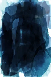 Abstract Blue Layers