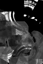 Abstract Brushstroke Swirls
