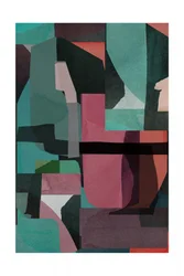 Abstract Geometric Collage
